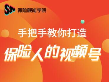 保险视能学院：手把手教你打造保险人的视频号【视频课程】-副业宇宙
