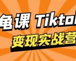 龟课·TikTok变现实战训练营线上第1期,多种变现模式,轻松赚美刀-副业宇宙