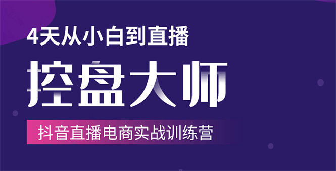 单场直播破百万-技法大揭秘，4天-抖音直播电商实战训练营-副业宇宙
