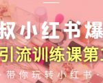 狼叔小红书爆款推广引流训练课第12期,手把手带你玩转小红书-副业宇宙
