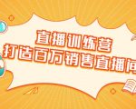 直播训练营：打造百万销售直播间 教会你如何直播带货，抓住直播大风口-副业宇宙