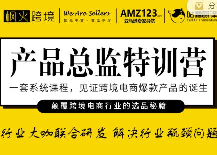 枫火跨境·产品总监特训营，行业大咖联合研发解决行业瓶颈问题-副业宇宙