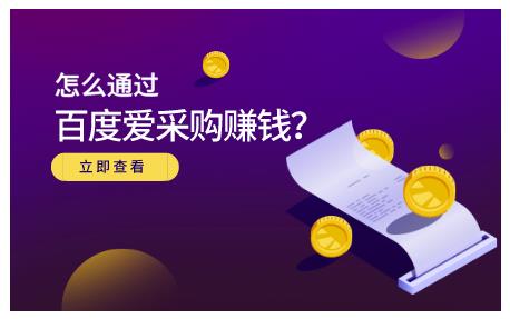 大王·怎么通过百度爱采购赚钱，已经通过百度爱采购完成200多万的销量-副业宇宙