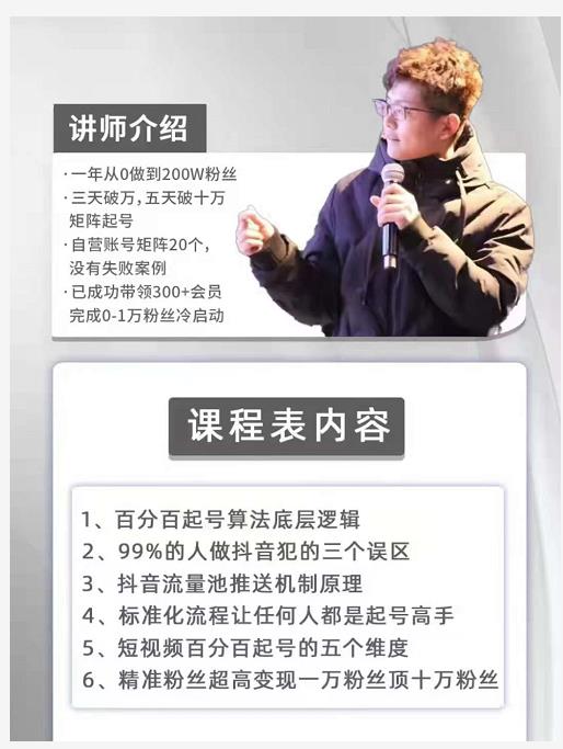 孤狼抖音矩阵2022新课：账号定位/变现逻辑/IP打造/案例拆解-副业宇宙