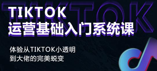 Tiktok实操进阶课程，体验从tiktok小透明到大佬的完美蜕变-副业宇宙