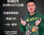 杰妮传媒·抖音快速起号核心实操课:教你新号快速起号,从0到100万过程-副业宇宙