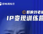 群响刘老板·IP变现训练营第6期:教你搞流量新姿势,IP打造获客私域经营-副业宇宙