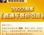 茂隆2022直通车低价引流玩法,教大家如何低投入高回报的直通车玩法-副业宇宙