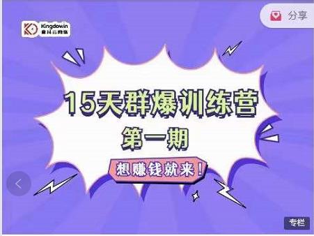 金抖云Peter《15天群爆训练营》，破解抖音玄学，群爆心法，起号方式-副业宇宙