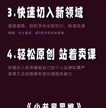 林雨《小书童思维课》：快速捕捉知识付费蓝海选题，造课抢占先机-副业宇宙