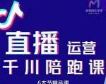 美尊-抖音直播运营千川系统课：直播​运营规划、起号、主播培养、千川投放等-副业宇宙