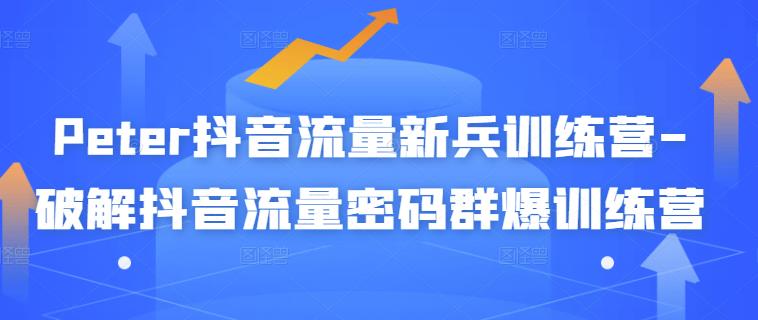 Peter抖音流量新兵训练营-破解抖音流量密码群爆训练营（新兵）-副业宇宙