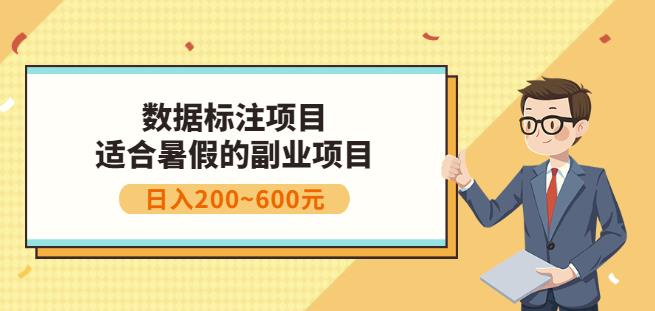 副业赚钱：人工智能数据标注项目，简单易上手，小白也能日入200+-副业宇宙