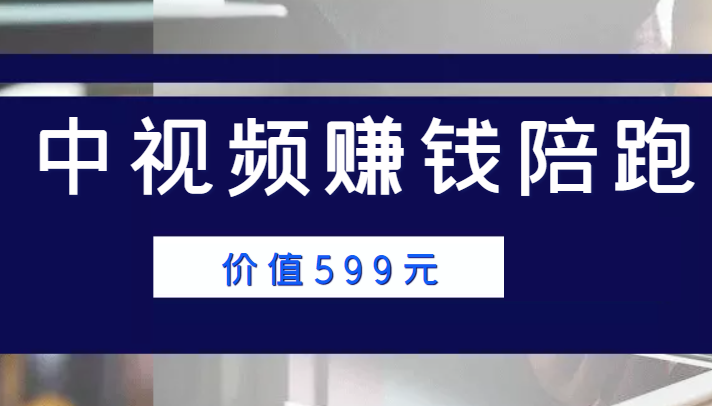 中视频赚钱陪跑，卖中视频账户赚钱收益陪跑项目（价值599元）-副业宇宙