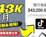 2022抖音国际版Tiktok赚钱项目:每天上传一个视频就轻松月入$43200-副业宇宙
