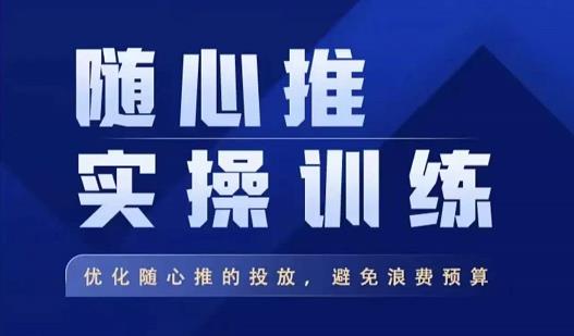飞哥·随心推实操训练，优化随心推投放，避免浪费预算-副业宇宙
