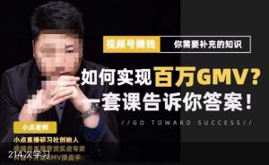 视频号变现进阶课，视频号六大变现模式，对平台的各项功能详细讲解，让你快速选择赛道-副业宇宙