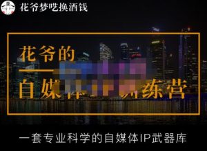 花爷的自媒体IP训练营【14期】,一套专业科学的自媒体IP武器库（更新2023年3月）-副业宇宙