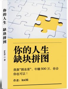 某高赞电子书《你的人生，缺块拼图——我靠“割韭菜”，年赚500万，你会你也可以》-副业宇宙