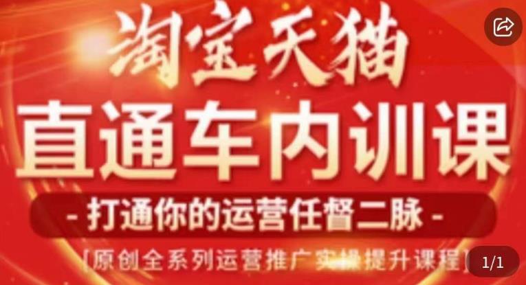 天问电商·2023淘宝天猫直通车内训课，零基础学起直通车运营实操课程-副业宇宙