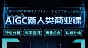 张诗童·AIGC新人类商业课，​行业分析/效率提升/商业机会/认知升维-副业宇宙