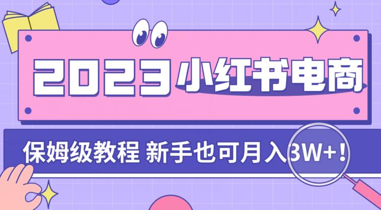 阿本小红书电商陪跑营4.0，带大家从0到1把小红书做起来-副业宇宙