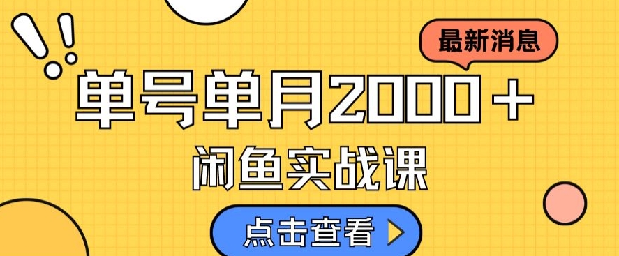 最新闲鱼日入500＋，虚拟资料变现喂饭级讲解-副业宇宙