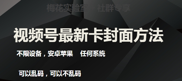 梅花实验室社群最新卡封面玩法3.0，不限设备，安卓苹果任何系统-副业宇宙