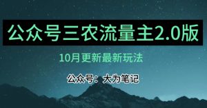 (10月)三农流量主项目2.0——精细化选题内容，依然可以月入1-2万-副业宇宙
