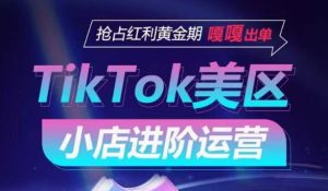 TikTok Shop美区小店进阶运营，抢占红利黄金期 嘎嘎出单-副业宇宙