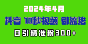 2024最新抖音豪车EOM视频方法，日引300+兼职创业粉-副业宇宙