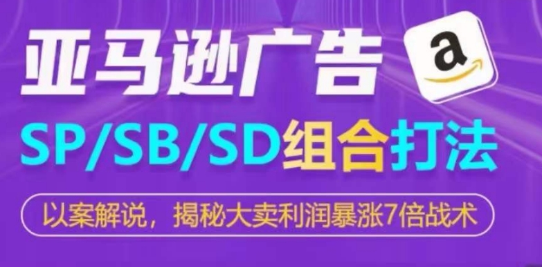亚马逊SP/SB/SD广告组合打法，揭秘大卖利润暴涨7倍战术-副业宇宙