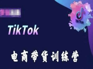 TikTok电商带货训练营，跟随时代潮流，跨境掘金-副业宇宙