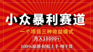 视频号【中老年粉深信不疑】小众赛道 100%原创 手把手教学 新号3天收益-副业宇宙